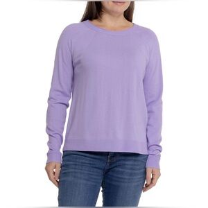 NWT Smartwool Edgewood Crewneck Sweater Ultra Violet Size Small
